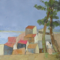 Prowansja 60/50 cm olej,
